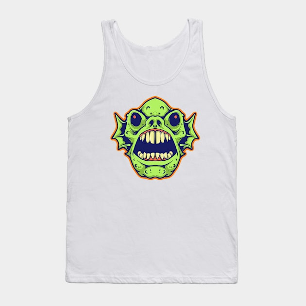 Monster sea Tank Top by phsycartwork